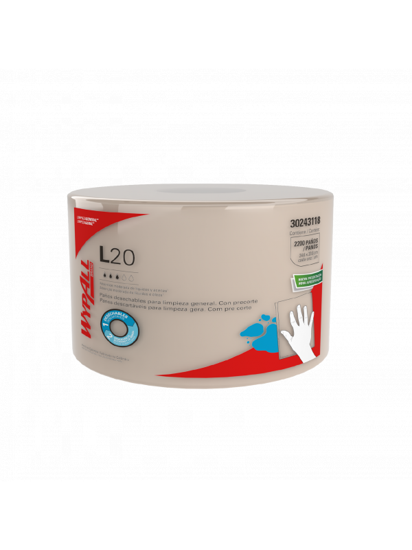 KCP TOA IND WYPALL L20 JMB 1P 1x1x2200