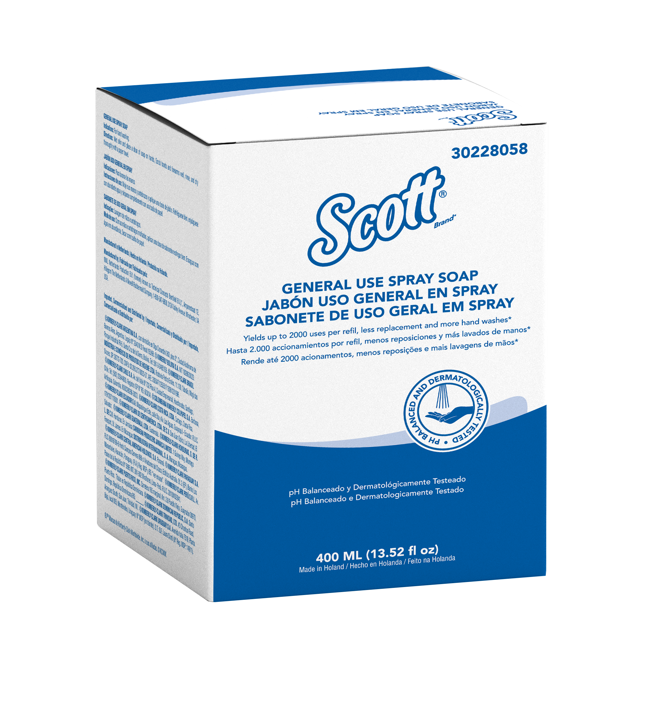 KCP JABON SCOTT SPRAY GENUSE 400ML